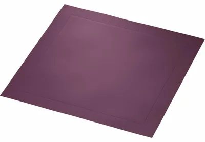 Produktbild von Duni Dinner-Servietten 4lagig Tissue geprägt Uni 50er plum, 40 x 40 cm
