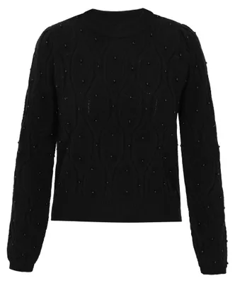 Zdjęcie produktu dla Sweter damski NAEMI - czarny, XS/S