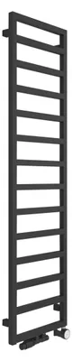 Produktbild von Sapho GIANLUCA Badheizkörper 400x1590mm, Schwarz matt