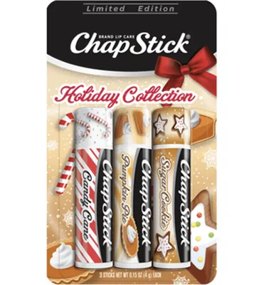 Produktbild von ChapStick | Lippenbalsam, Frostschutz, Lippenstifte, Feuchtigkeitsspendender | Christmas Magic-Die Magie von Weihnachten, 3 x 4g