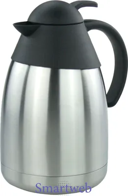 Produktbild von Thermoskanne 1,5 Liter Edelstahlkanne Isolierkanne Edelstahl Kanne