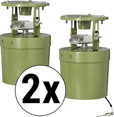 Produktbild von Bearstep 2er Set Futterautomat Tornado 360°