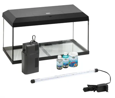 Produktbild von Dehner Aqua Aquarium Starterset 60, ca. 61 x 31 x 37 cm, inkl. Futter und Pflegeprodukten