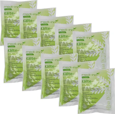 Produktbild von Medi-Inn Einmal Kälte-Sofort-Kompresse, 12,7 x 15,2 cm, Spar-Set: 72 Stück