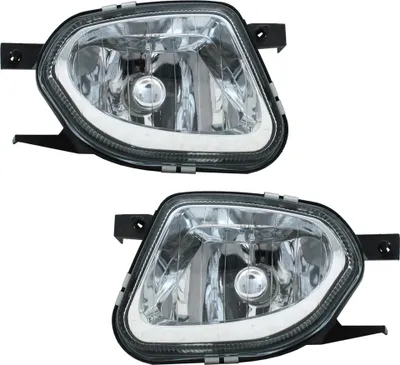 Produktbild von Nebelscheinwerfer Set für Mercedes W211 S211 Sprinter 906 H11 Chrom Nsw