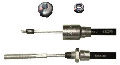 Produktbild von 1 x Knott Bremsseil 33921-1.11 Hüllenlänge: 1030 mm - Gesamtlänge: 1240 mm