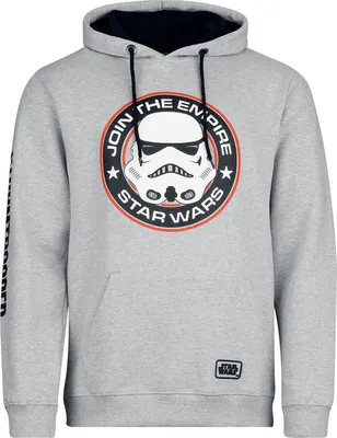 Produktbild von Star Wars Hoodie L Grau Uni Tritt dem Imperium bei