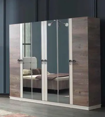 Produktbild von Kleiderschrank Schrank Schlafzimmer Schränke Holz Möbel Italienischer Stil Neu