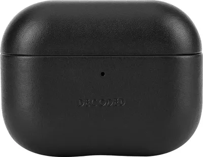 Immagine prodotto di Decoded Apple AirPods Pro 3 Custodia in vera pelle - Nero