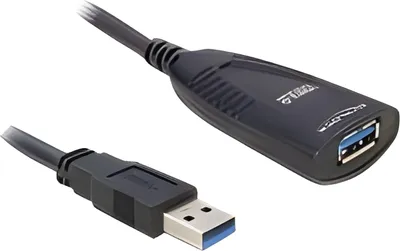Image de DELOCK USB3.0 Verl. A -> A St/Bu 5.00m aktiv