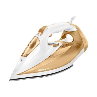 Zdjęcie produktu dla Philips Azur Żelazko parowe Azure GC4552/00, Żelazko parowe, Stopa SteamGlide Plus, 2 m, 210 g/min, Beżowy, Biały, 45 g/min