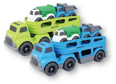 Obrázek produktu pro Auto - Traktor s auty 30 cm
