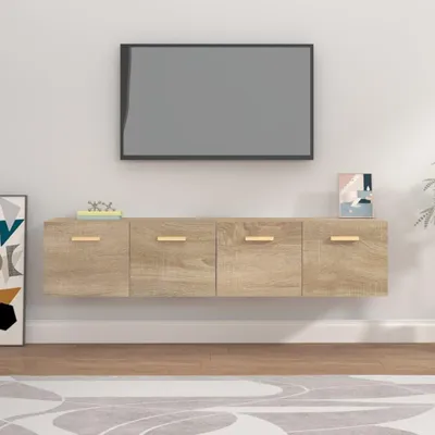 Produktbild von Wandschränke 2 Stk. Sonoma-Eiche 80x35x36,5 cm Holzwerkstoff