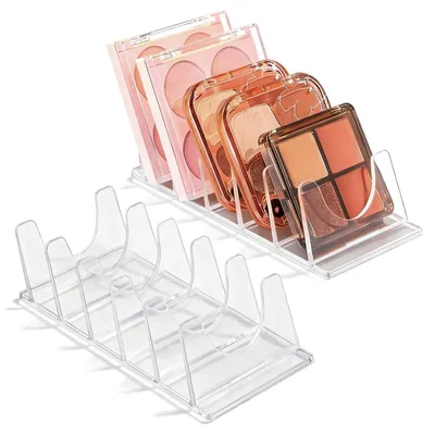 Immagine prodotto di Omgoods - Set di 2 organizer per trucchi con cinque scomparti