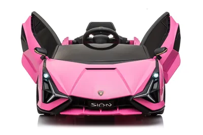 Produktbild von Lamborghini Sian Kinder Elektroauto 12V mit 2,4Ghz Fernbedienung Elektrofahrzeug Rosa