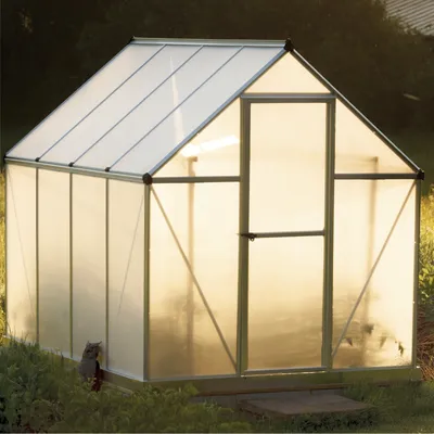 Produktbild von 15x Polycarbonat Hohlkammerplatten 4mm Doppelstegplatten Stegplatten Gewächshaus