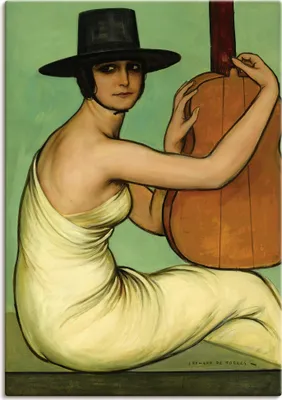 Produktbild von ARTland Leinwandbild Dora La Cordobesa. 1925. Größe: 70x100 cm