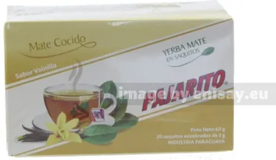 Zdjęcie produktu dla Pajarito Gotowana Yerba Mate Waniliowa 20x3g