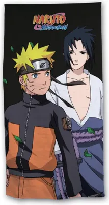 Immagine prodotto di Telo da mare Naruto 70x140 cm, 100% poliestere per una giornata perfetta in spiaggia