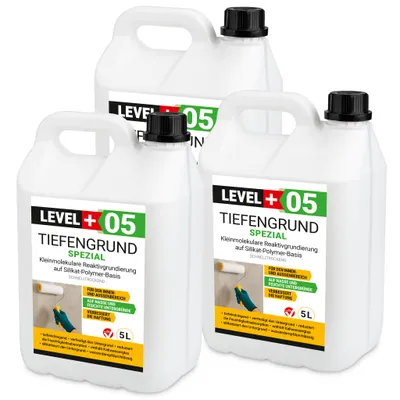 Produktbild von Tiefengrund LF Spezial 15L Wassergläser Grundierung Tiefgrund Wand Boden RM05