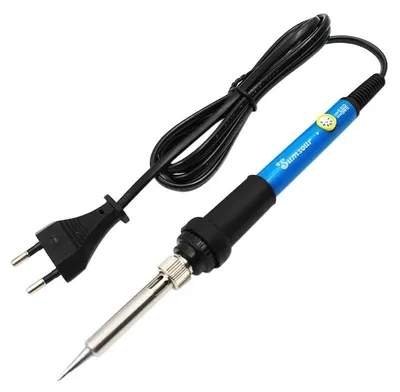 Obrázek produktu pro Elektrická páječka, nastavitelná regulace teploty, vyměnitelné hroty, sada 60 W, 220 V, zástrčka EU-a