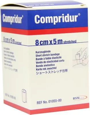Produktbild von Compridur Kompr.Binde 8 cmx5 m 1 St