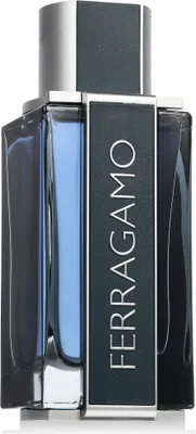 A product shot of a bottle of perfume.
