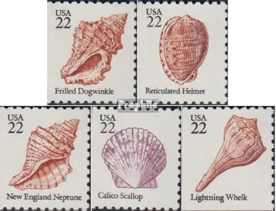 Produktbild von Briefmarken USA 1985 Mi 1741Dl-1745Eul (kompl.Ausg.) postfrisch Tiere