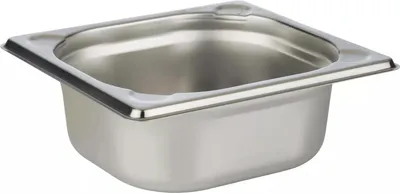 Zdjęcie produktu dla APS-Germany 81602, Pojemnik, Prostokątny, 1 l, Stal nierdzewna, Stal nierdzewna, 176 mm