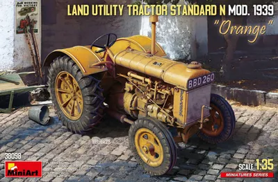 Immagine prodotto di TRATTORE TERRESTRE STANDARD N "Arancione" MOD. 1939 / 1:35