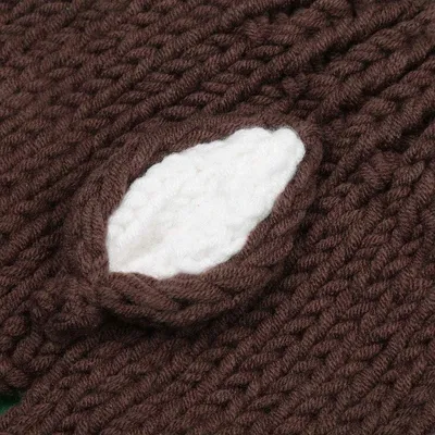 Fotografie Kostüm für neugeborene Babys - süße Häkelhirsche Mütze und Bodysuit - Foto Requisiten für Neugeborene