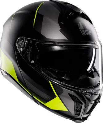 Immagine prodotto di Casco AGV Tourmodular Perception flip-up, nero/grigio/giallo, XS (53/54)