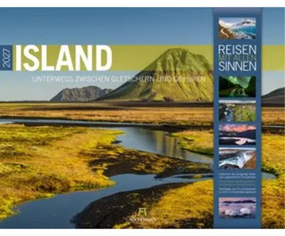 Obrázok produktu pre Island Kalender 2027 | Unterwegs zwischen Gletschern und Geysiren