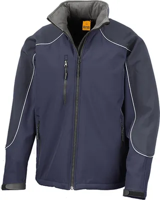 Immagine prodotto di Result WORK-GUARD R118X | Ice Fell Giacca Soft Shell con cappuccio - Colore: Navy/Navy - Taglia: S