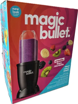 Produktbild von NutriBullet magic bullet, Tischplatten-Mixer, 250 W, Schwarz