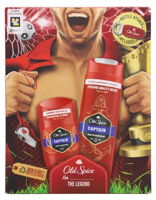 Produktbild von Old Spice Captain Geschenkset Deo Stick 50ml & 3in1 Duschgel 250ml