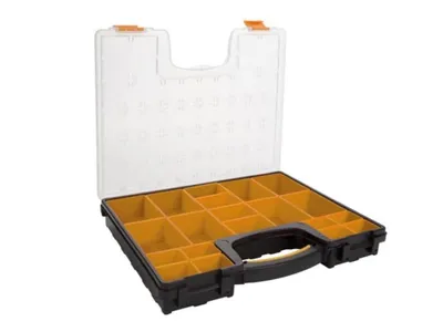 Image de Boîte De Rangement En Plastique - Compartiments Amovibles