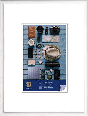 Produktbild von Henzo Napoli Bilderrahmen 40x50 Weiß