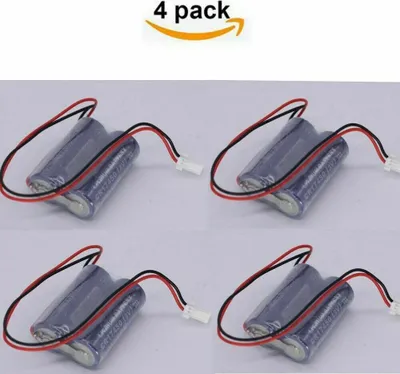 Obrázek produktu pro balení 4 baterií Maxell CR17450 2WK27 3V CR17450(3v) 2 kombinované baterie 2 CR17450 pro PLC CNC systém