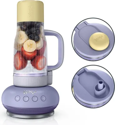 Image de Mixeur à emporter Ninja DB351EUPR BlendBoss - Lavande/Jaune, couleur : Violet