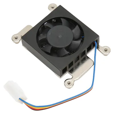Zdjęcie produktu dla Wentylator chłodzący do RasPi CM4, 5 V, model 3007, cichy, z naklejką rozpraszającą ciepło