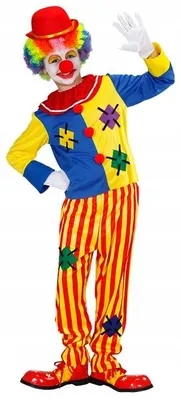 Image de Widmann Costume de Clown Enfant Taille 158 Coloré