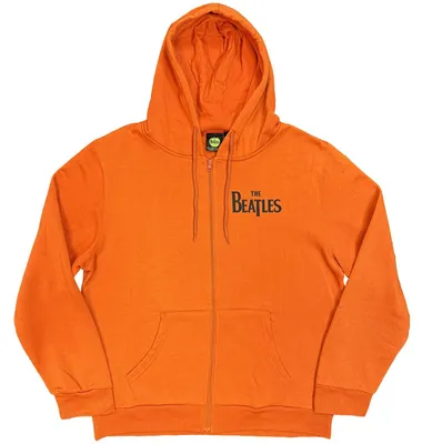 Obrázek produktu pro The Beatles Drop T Logo (Back Print) Orange XL Mikina