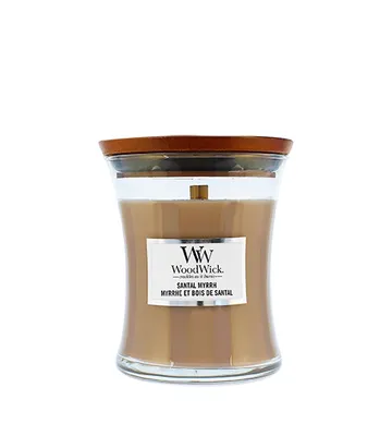 Produktbild von WoodWick Medium Hourglass Candles Duftkerze Santal Myrrh 275 g