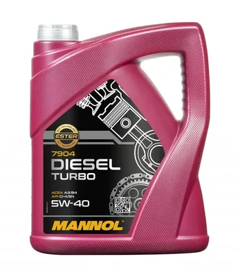 Produktbild von MANNOL DIESEL TURBO 5W-40, 5 Liter