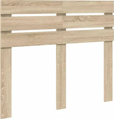 Image de Tête de lit vidaXL en bois composite chêne Sonoma