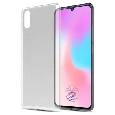 Immagine prodotto di Cadorabo cover per Vivo X21S cover protettiva in TPU bianco protettivo silicone cover custodia