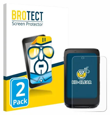 Produktbild von 2x Für iGPSPORT BiNavi Schutzfolie BROTECT Displayschutz Display Schutz Folie Klar Transparent