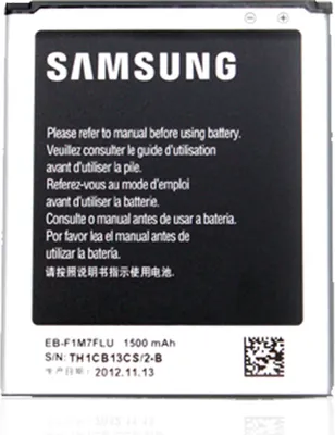 Produktbild von Samsung Akku EB-F1M7FL 1500mAh Li-Ion i8190 Galaxy S3 Mini