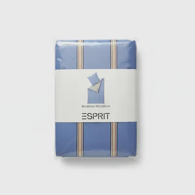 Zdjęcie produktu dla ESPRIT Renforcé Bettwäsche CHILL Blau 155 x 220 cm